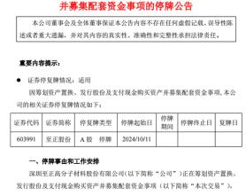 明日停牌！重大重组来了，股价连续涨停！