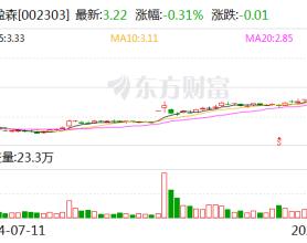 美盈森实控人同意偿还逾10亿元债务，所持全部股份仍冻结