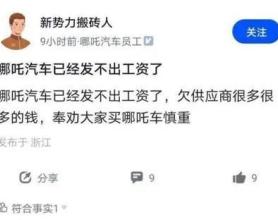 IPO尚无进展，又被曝欠薪，曾经的新势力“销冠”怎么了？