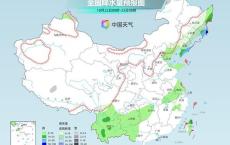 气温预报图像是冻住了 东北雨雪频繁降温明显