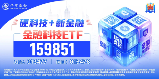 交投创新高！金融科技ETF（159851）拉涨超7%，成交突破2亿元！多股强势封板，艾融软件30CM涨停